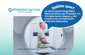 Resonancia magnética biparamétrica de próstata, un complemento seguro no invasivo en la evaluación rutinaria masculina.
